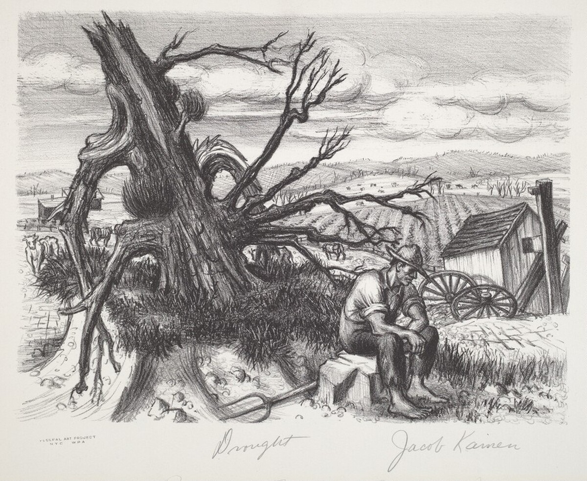 Drought by Jacob Kainen