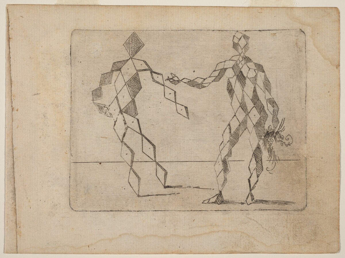 From "Bizzarie di varie Figure" by Giovanni Battista Bracelli