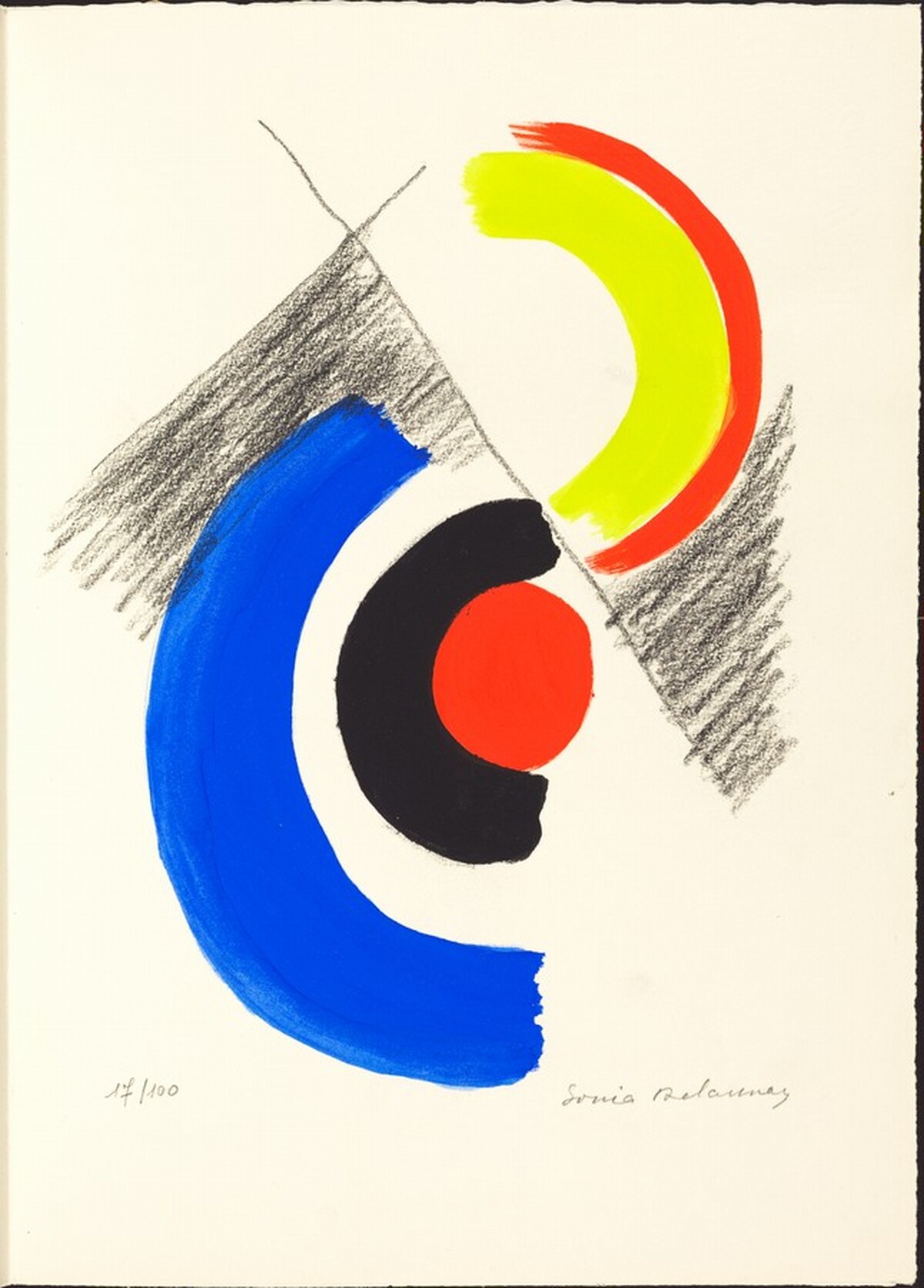 Untitled Abstraction by Sonia Delaunay