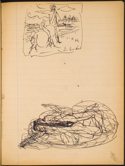 Zwei Skizzen (Two Sketches) [p. 15]