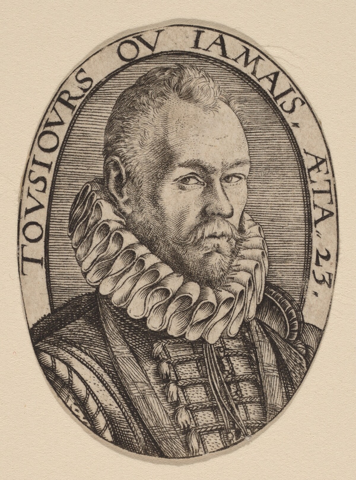 Arnout van Beresteyn by Hendrik Goltzius