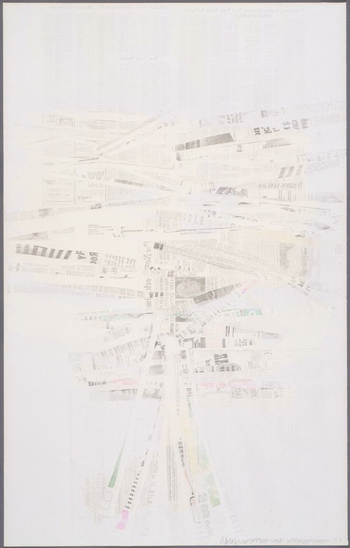 Mangrove by Robert Rauschenberg