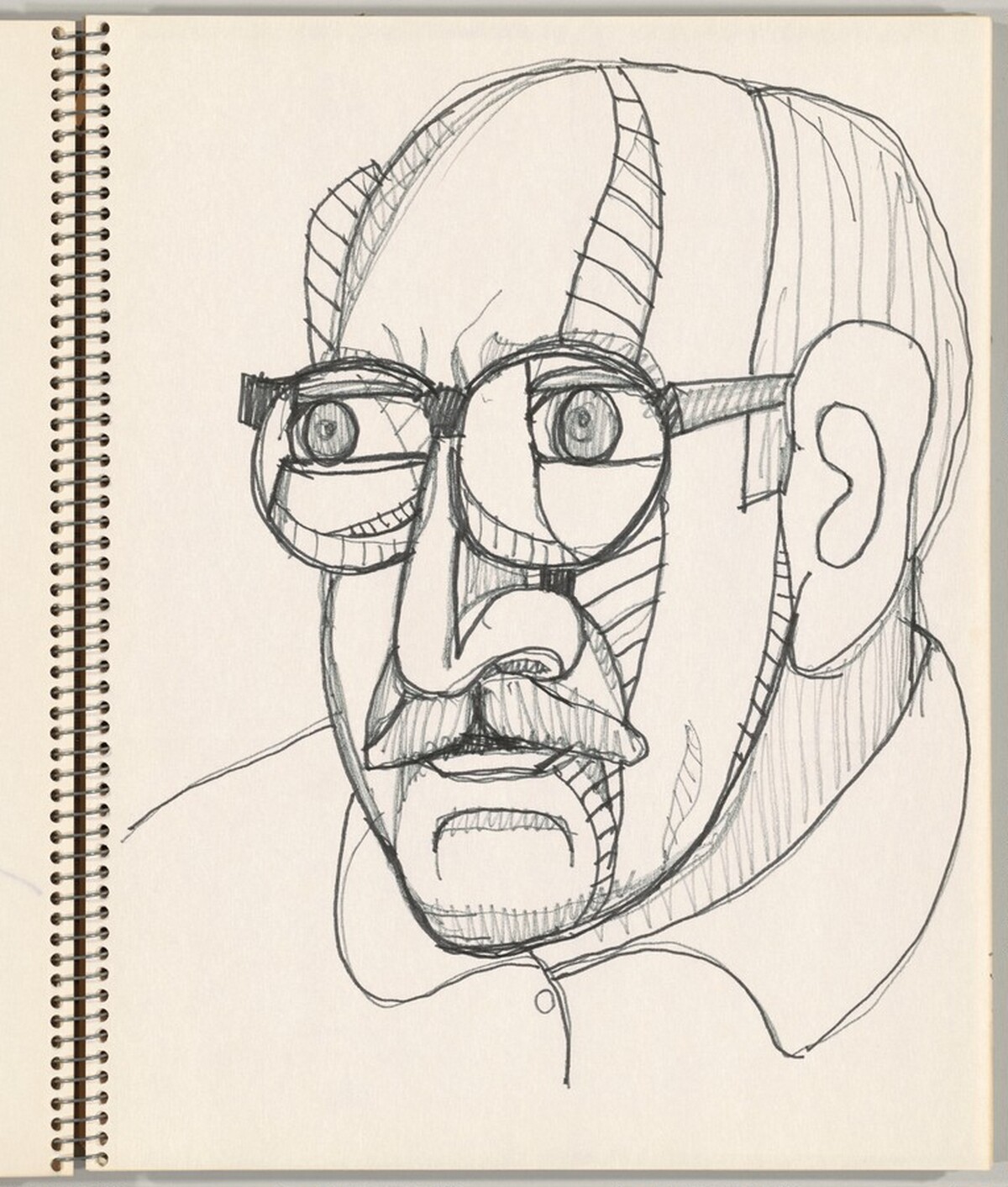 Self-Portrait by Saul Steinberg