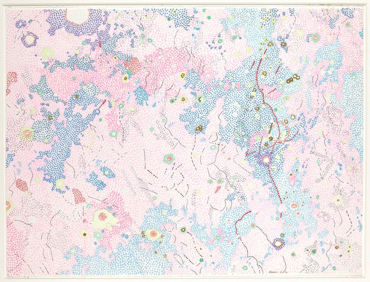 Riphaeus Mountain Region of the Moon by Nancy Graves