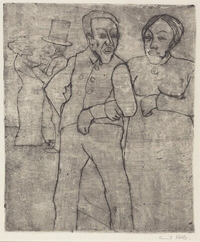 People in a Village Inn (Leute im Dorfkrug)