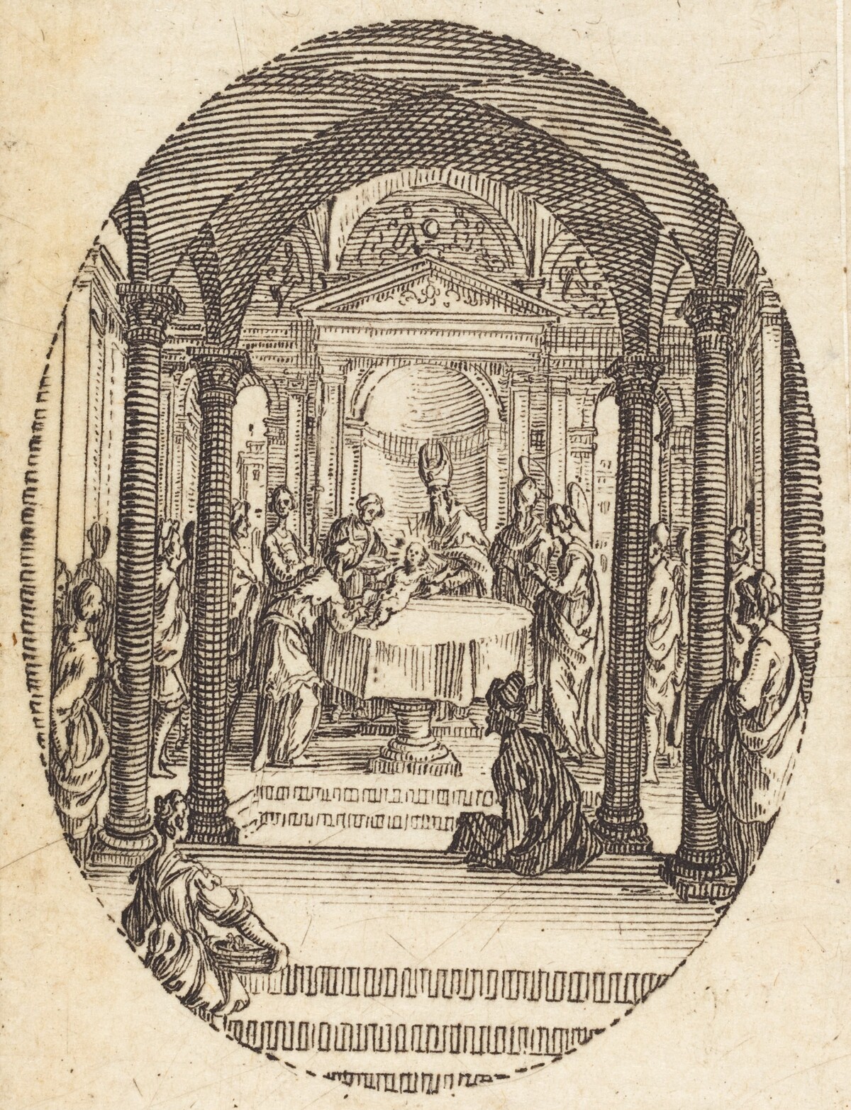 The Circumcision by Jacques Callot