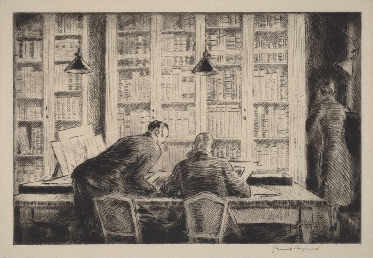 Metropolitan Print Room #2 by Grant Tyson Reynard
