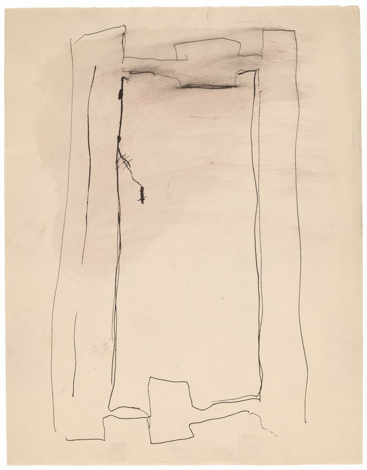 Untitled (Sketch for Harvard Mural) by Mark Rothko