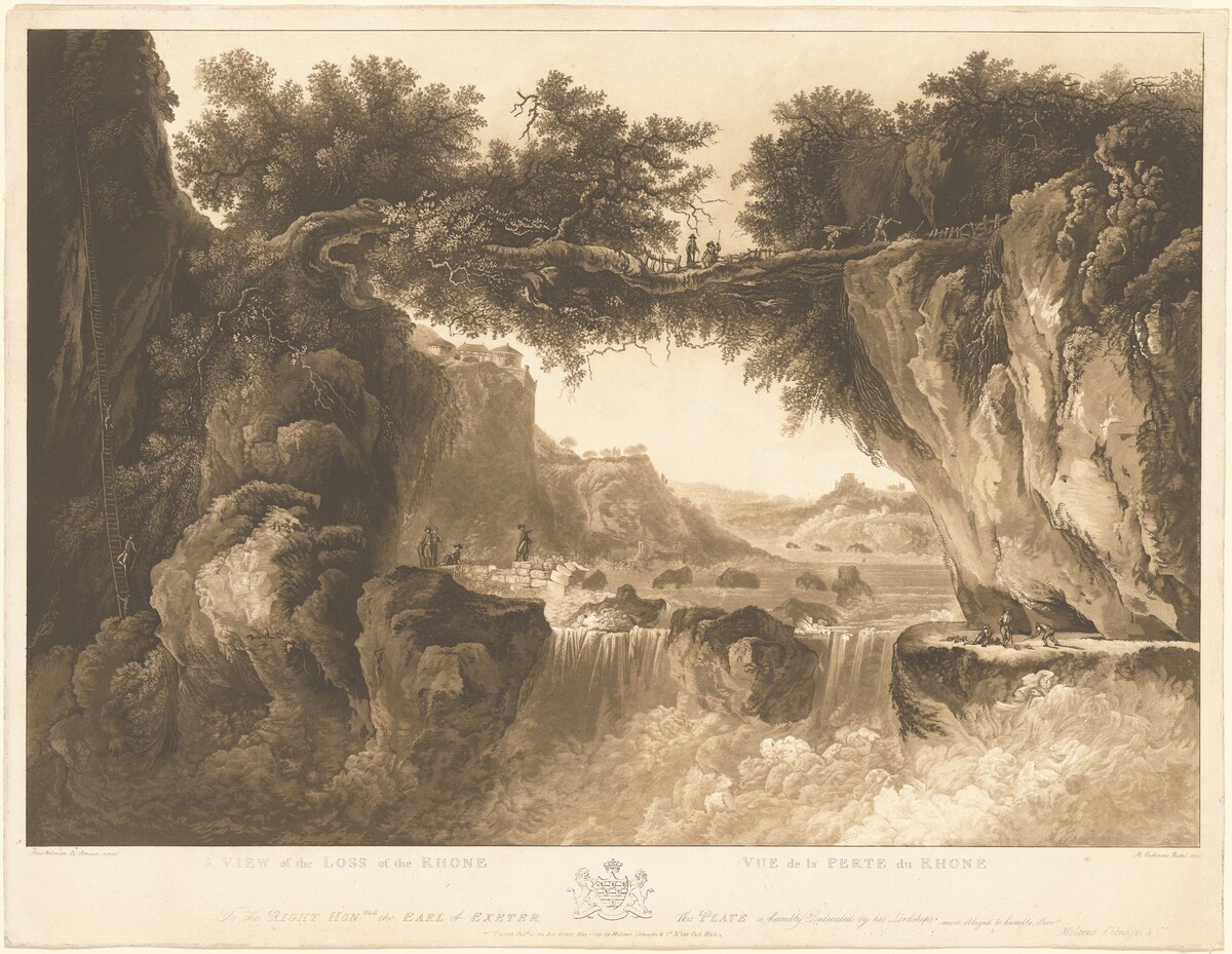 View of the Loss of the Rhone by Maria Catharina Prestel, after Louis Bélanger