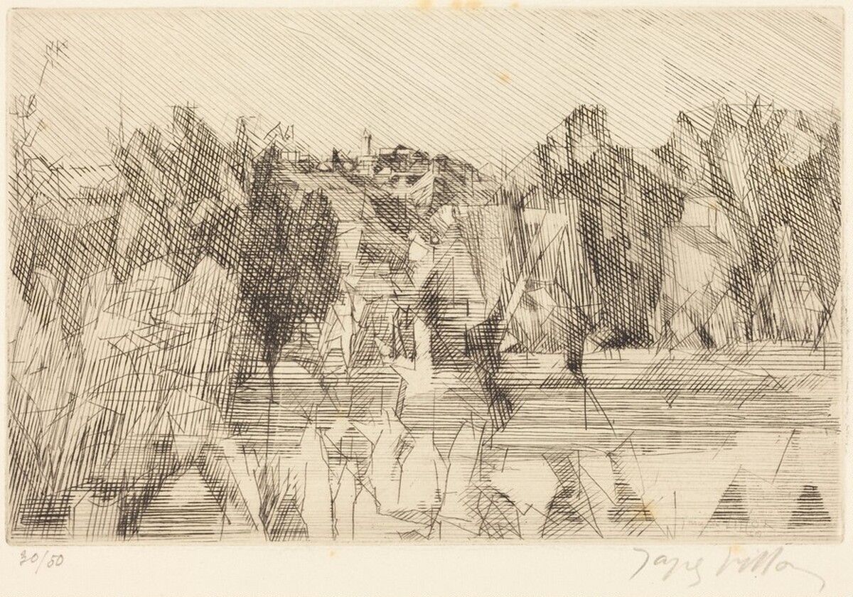 The Village of Mougins (Le Village de Mougins) by Jacques Villon