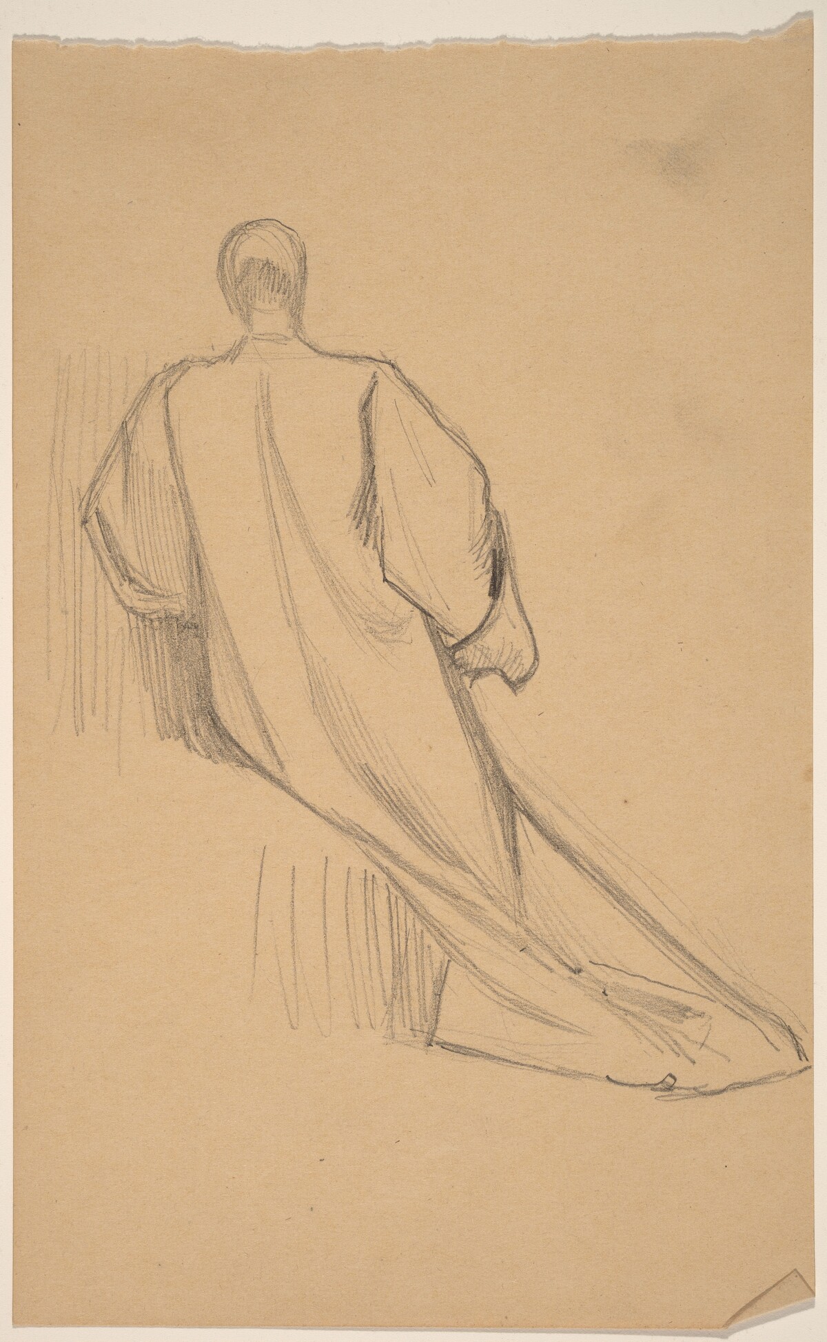 Study of a Figure from Behind by Charles Sprague Pearce