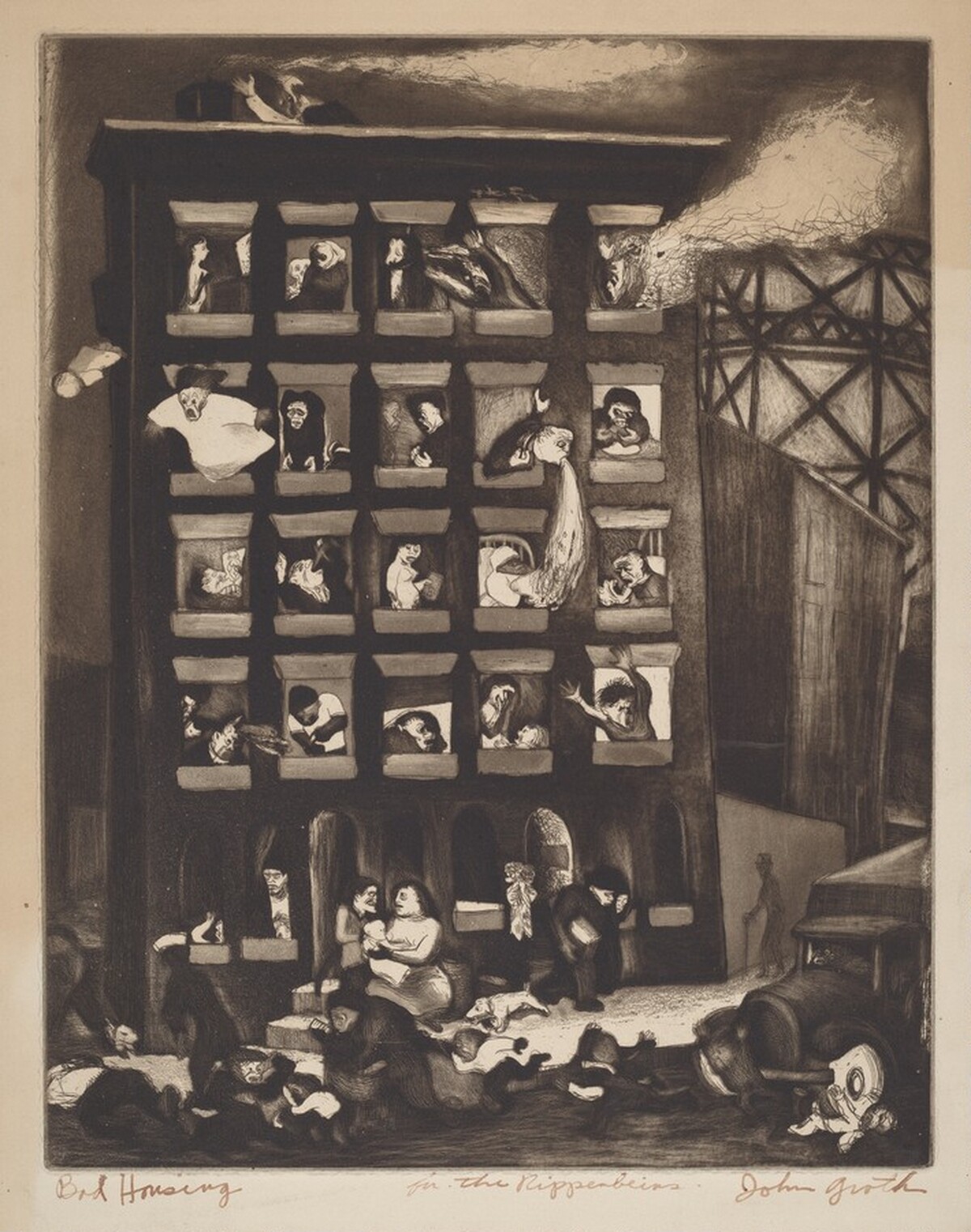 Bad Housing by John August Groth