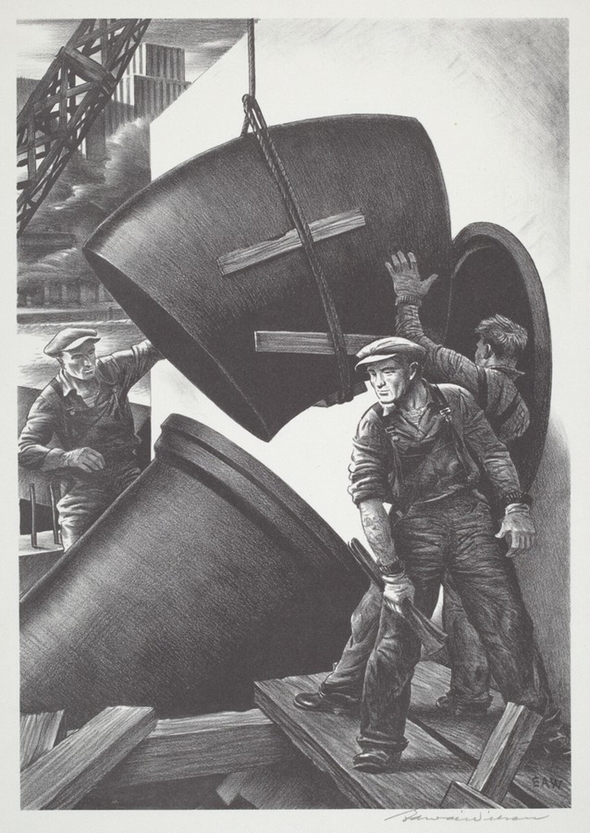 Pipe Fitters by Edward Arthur Wilson