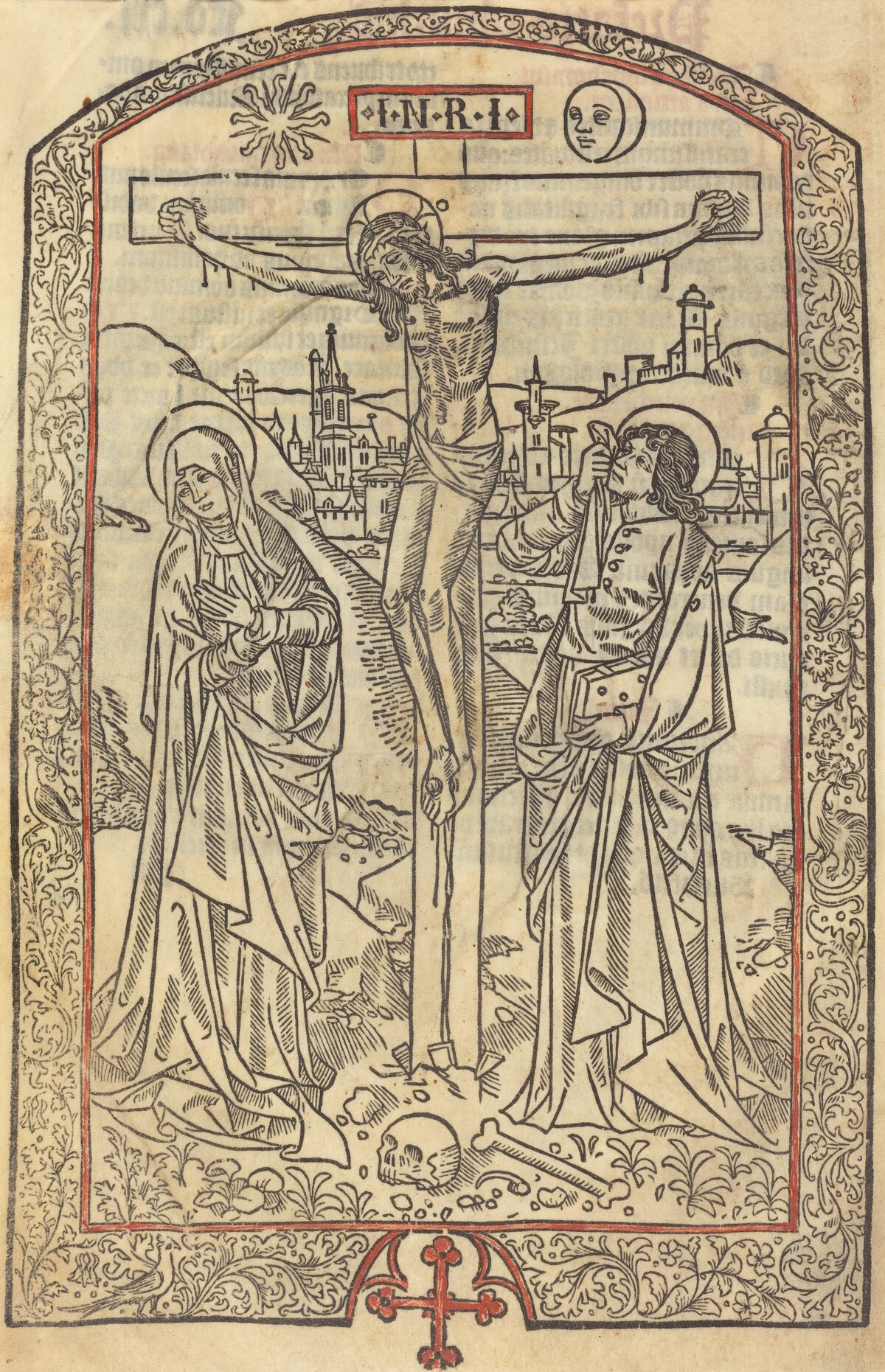 The Crucifixion by French 15th Century