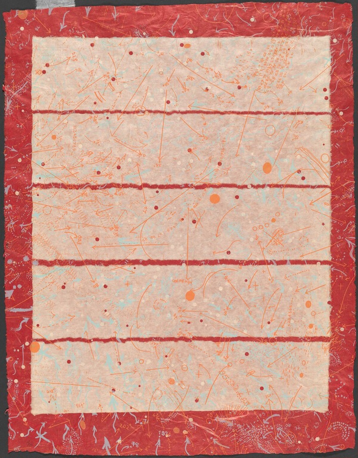 Kyoto: Positive/Negative by Howardena Pindell