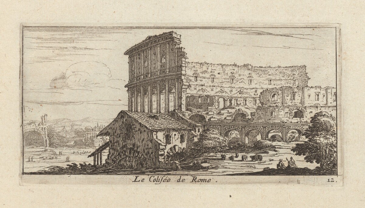Le Colisée de Rome by Israël Silvestre