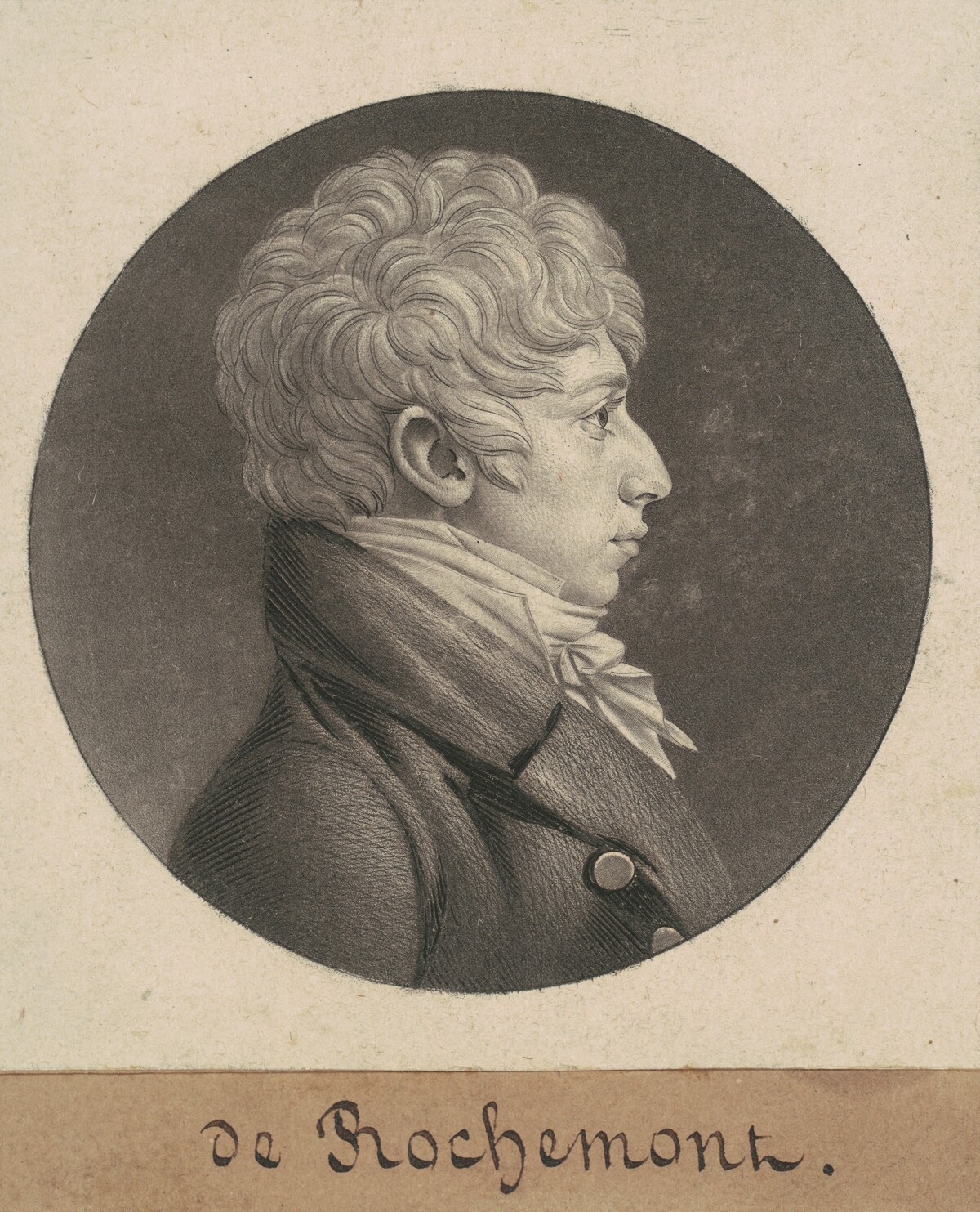 de Rochemont by Charles B. J. Févret de Saint-Mémin