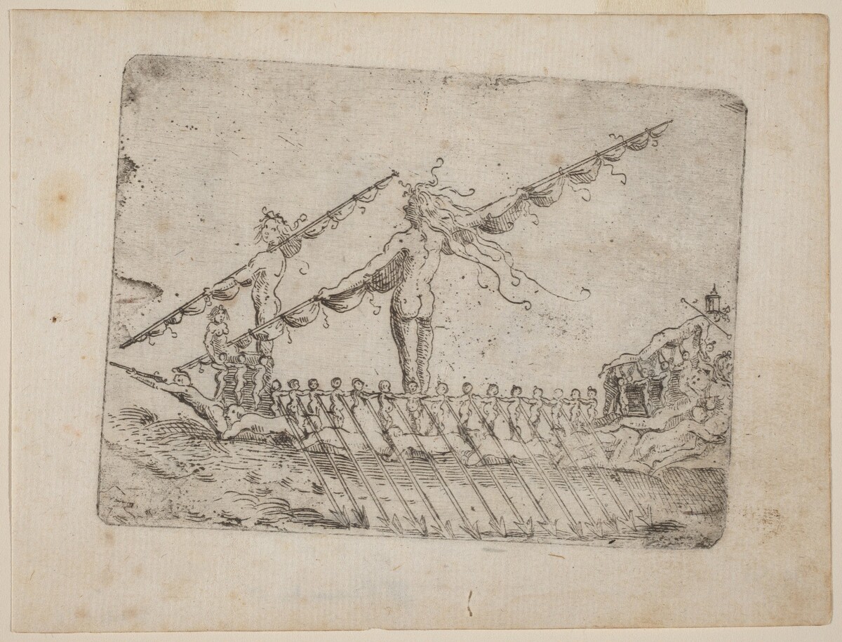 From "Bizzarie di varie Figure" by Giovanni Battista Bracelli