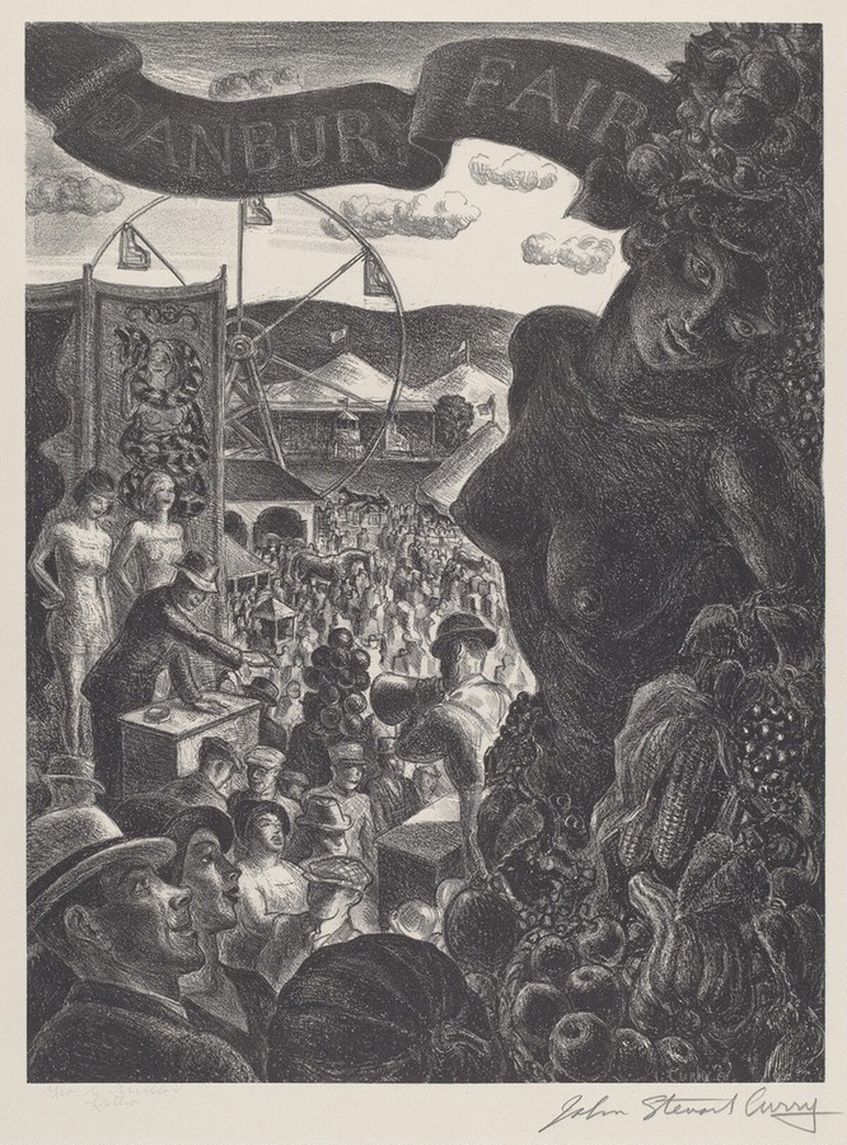 Danbury Fair by John Steuart Curry