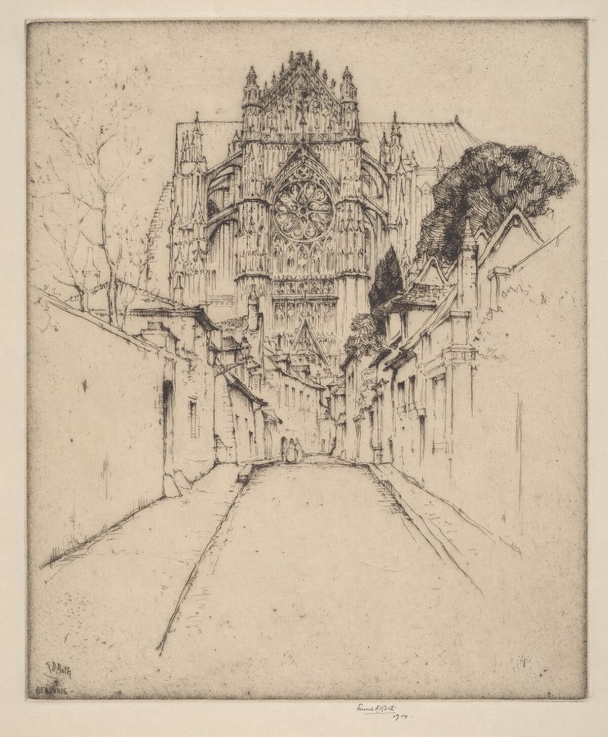 Saint Pierre - Beauvais by Ernest D. Roth