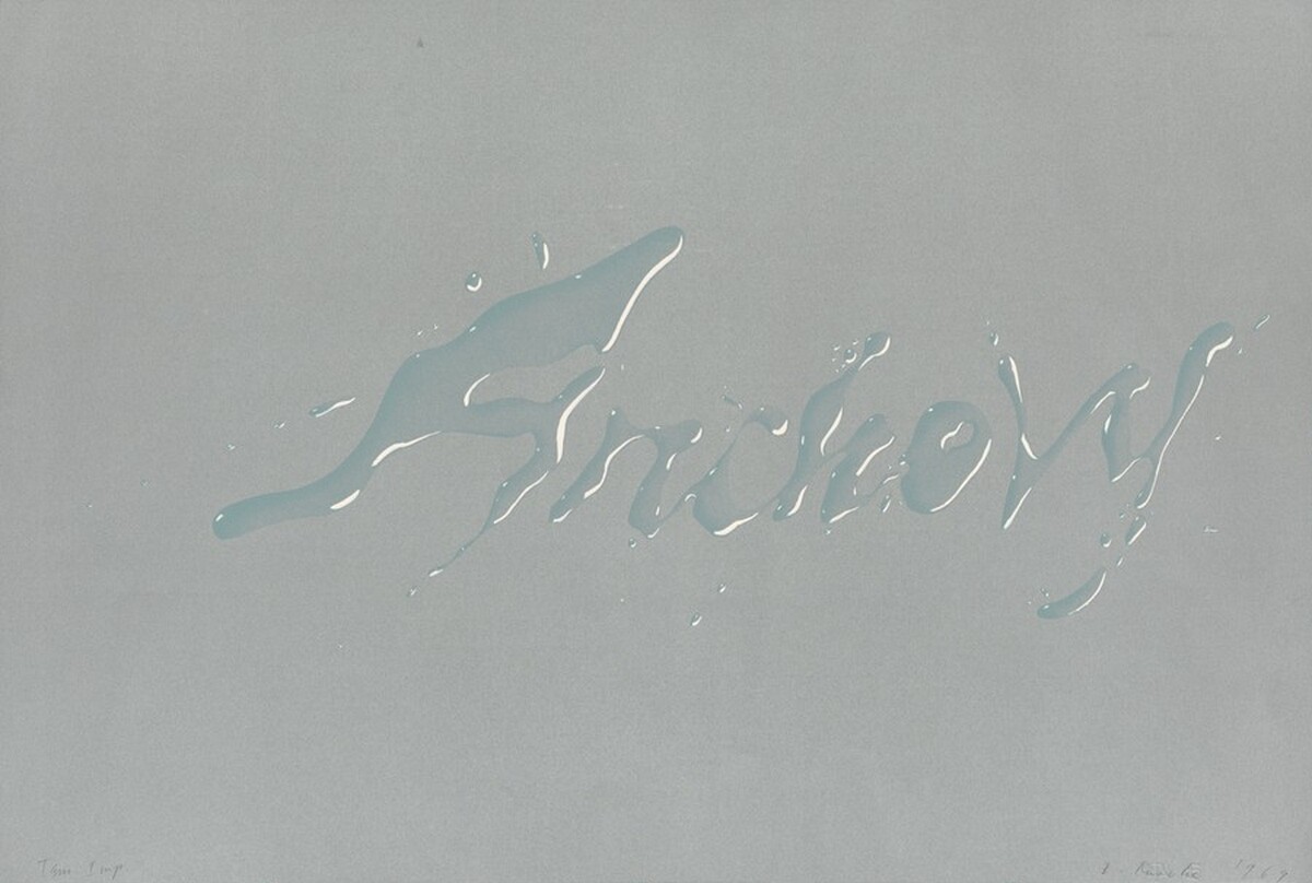 Anchovy by Ed Ruscha