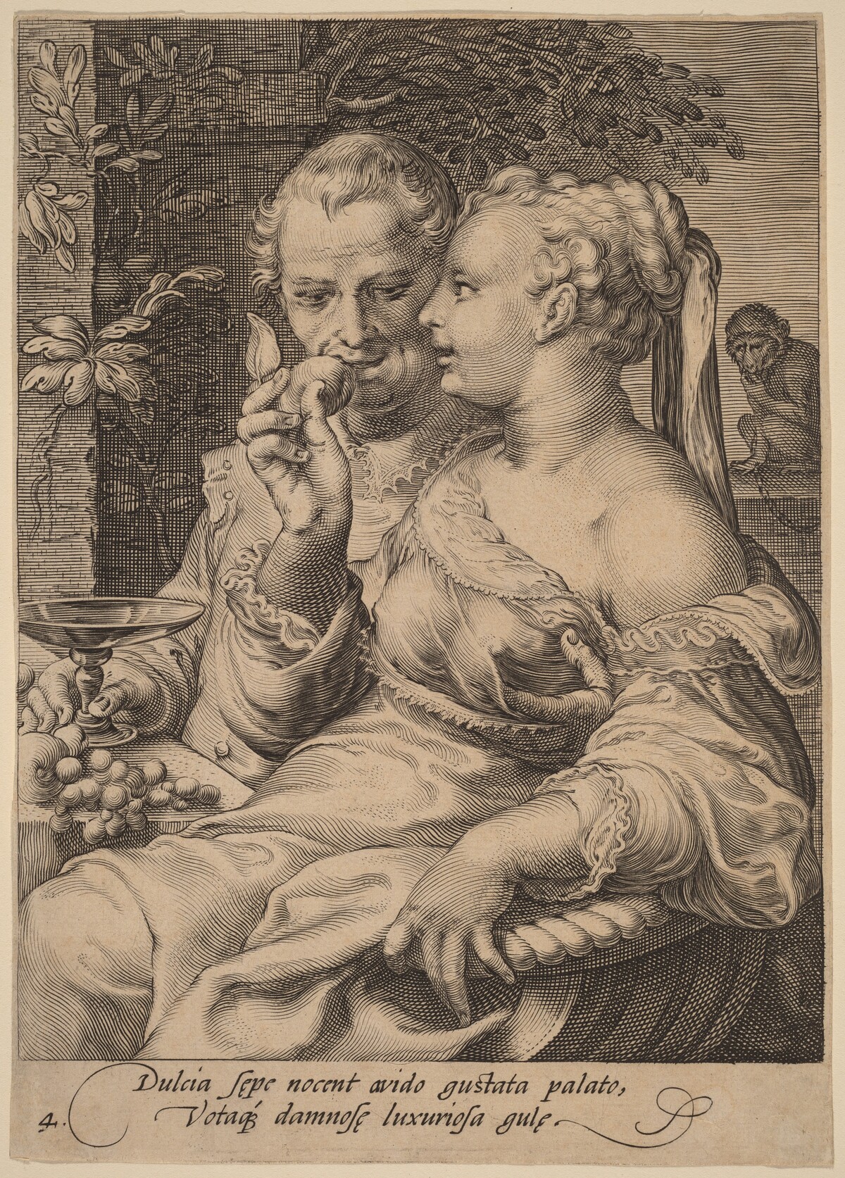 Taste by Jan Pietersz Saenredam after Hendrik Goltzius