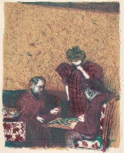 Game of Checkers (La partie de dames)