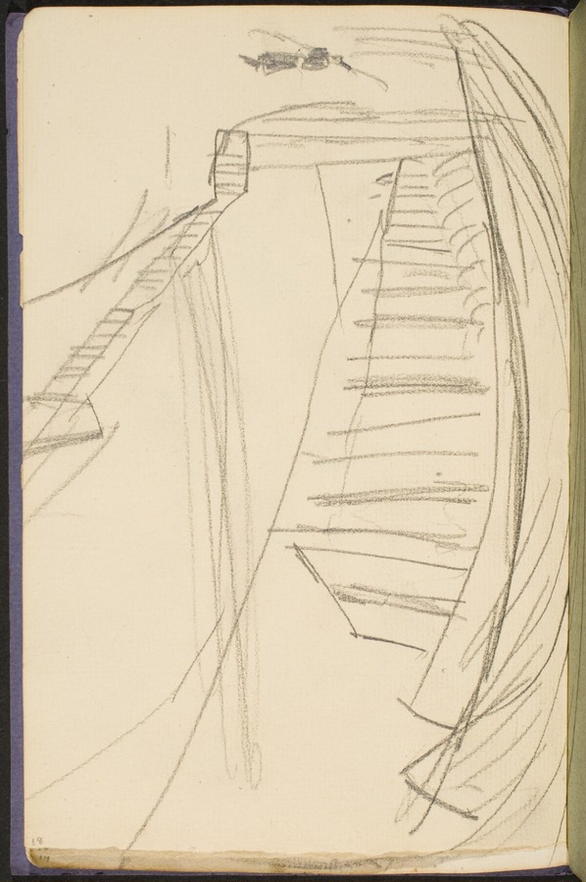 Hallenarchitektur (Vaulted Architecture) [p. 18] by Max Beckmann