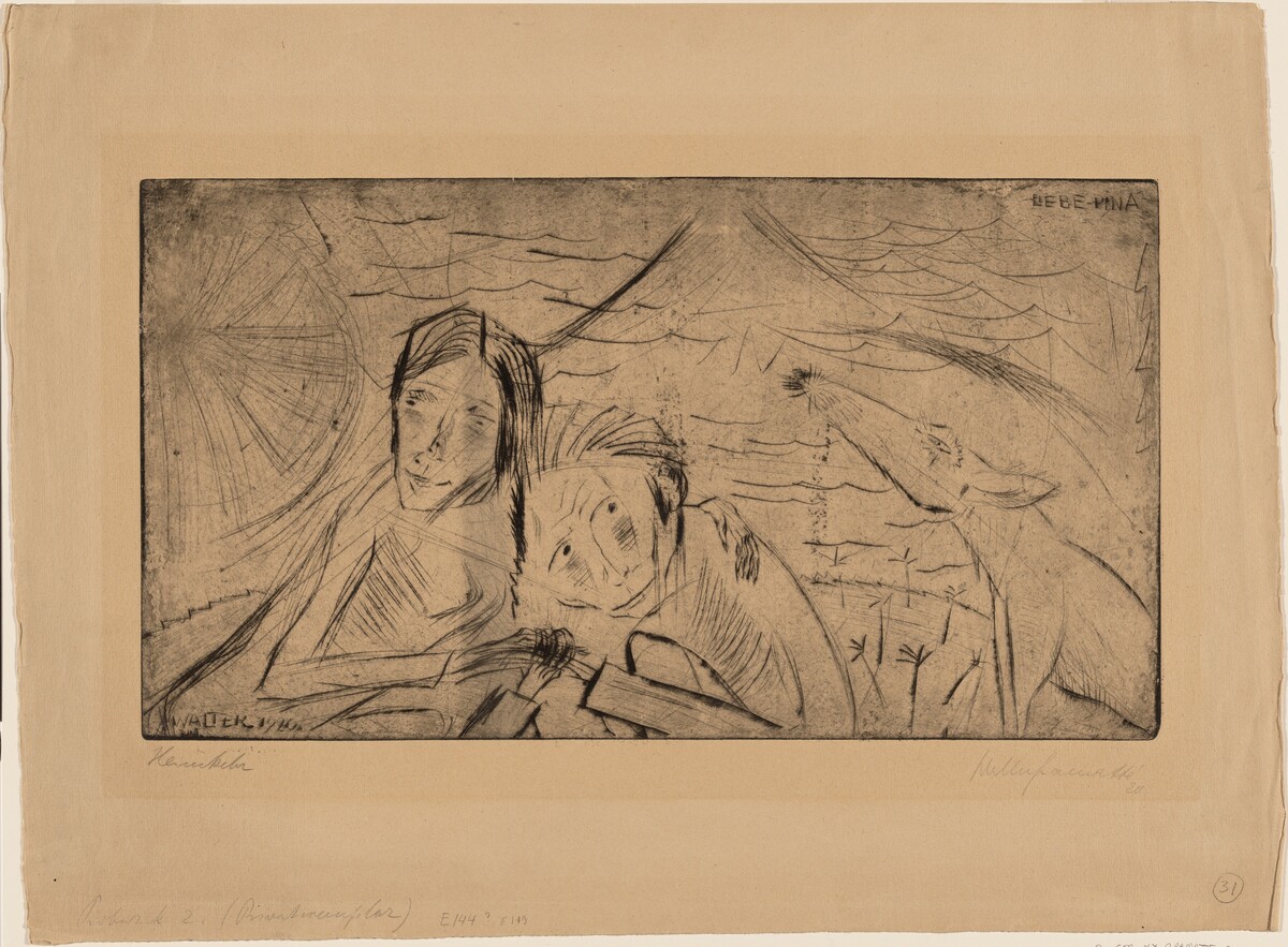 Homecoming (Heimkehr) by Walter Gramatté