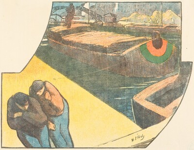 Theater Program for "Boubouroche" and "Valet de coeur (Jack of Spades)"