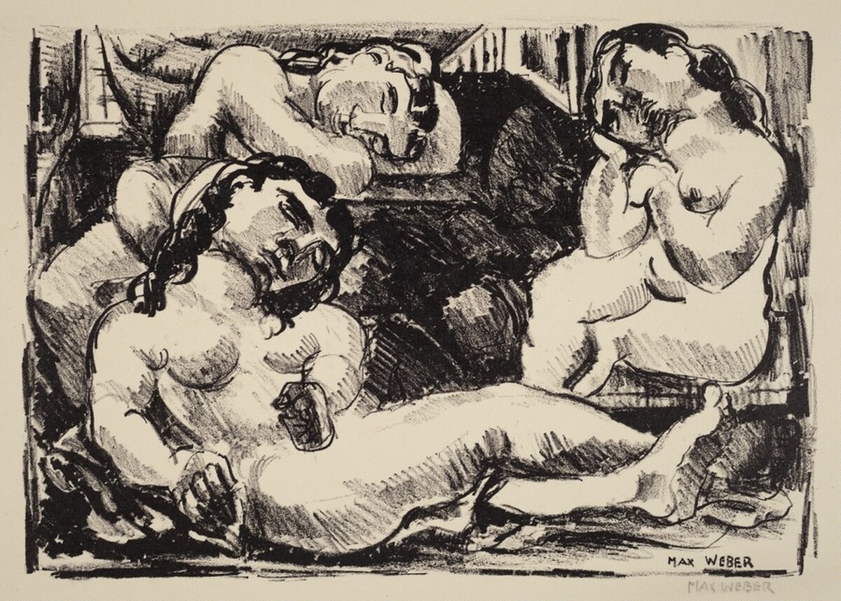Repose by Max Weber