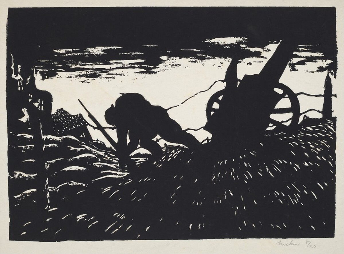 Untitled (War) by Philip Burnham Hicken