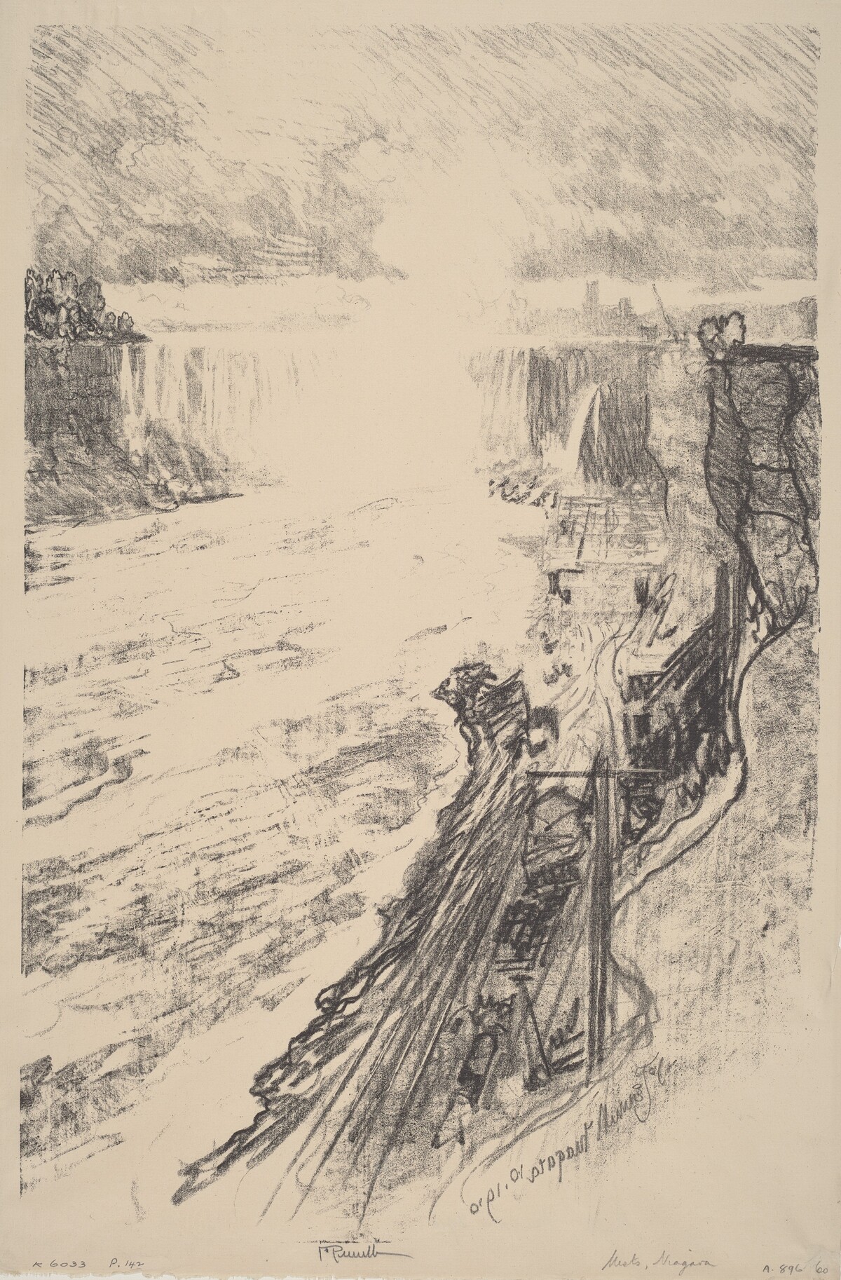 The Mystery of the Mist by Joseph Pennell