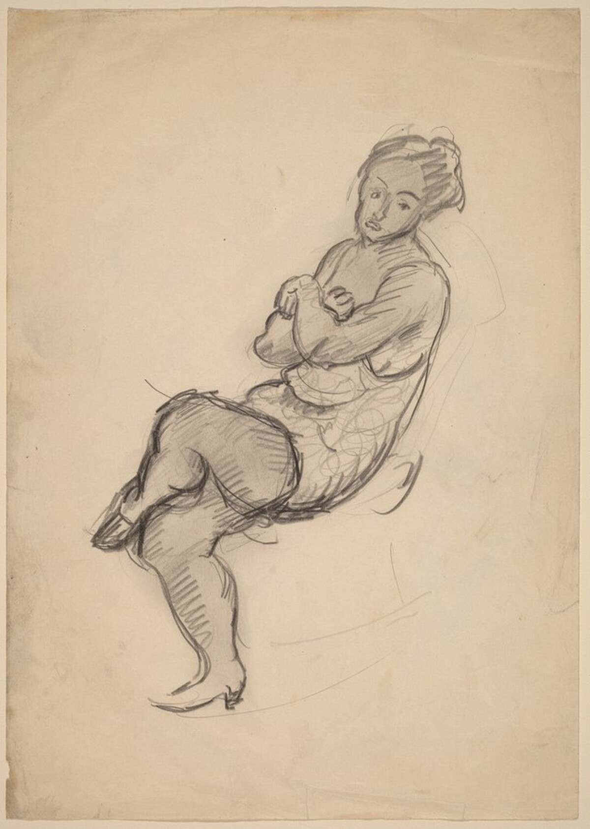 Seated Woman Facing Left by Mark Rothko
