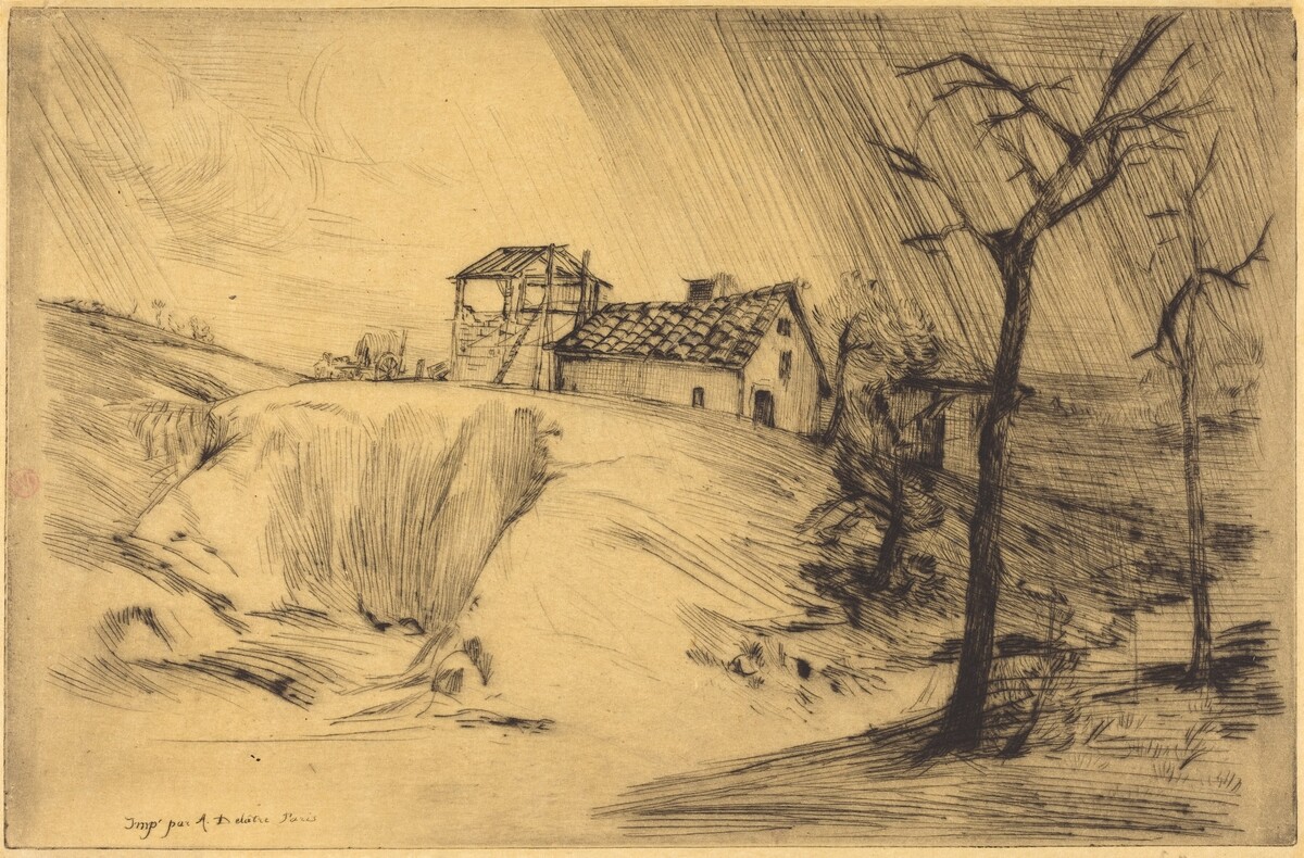 Brick-works (La Briqueterie) by Alphonse Legros