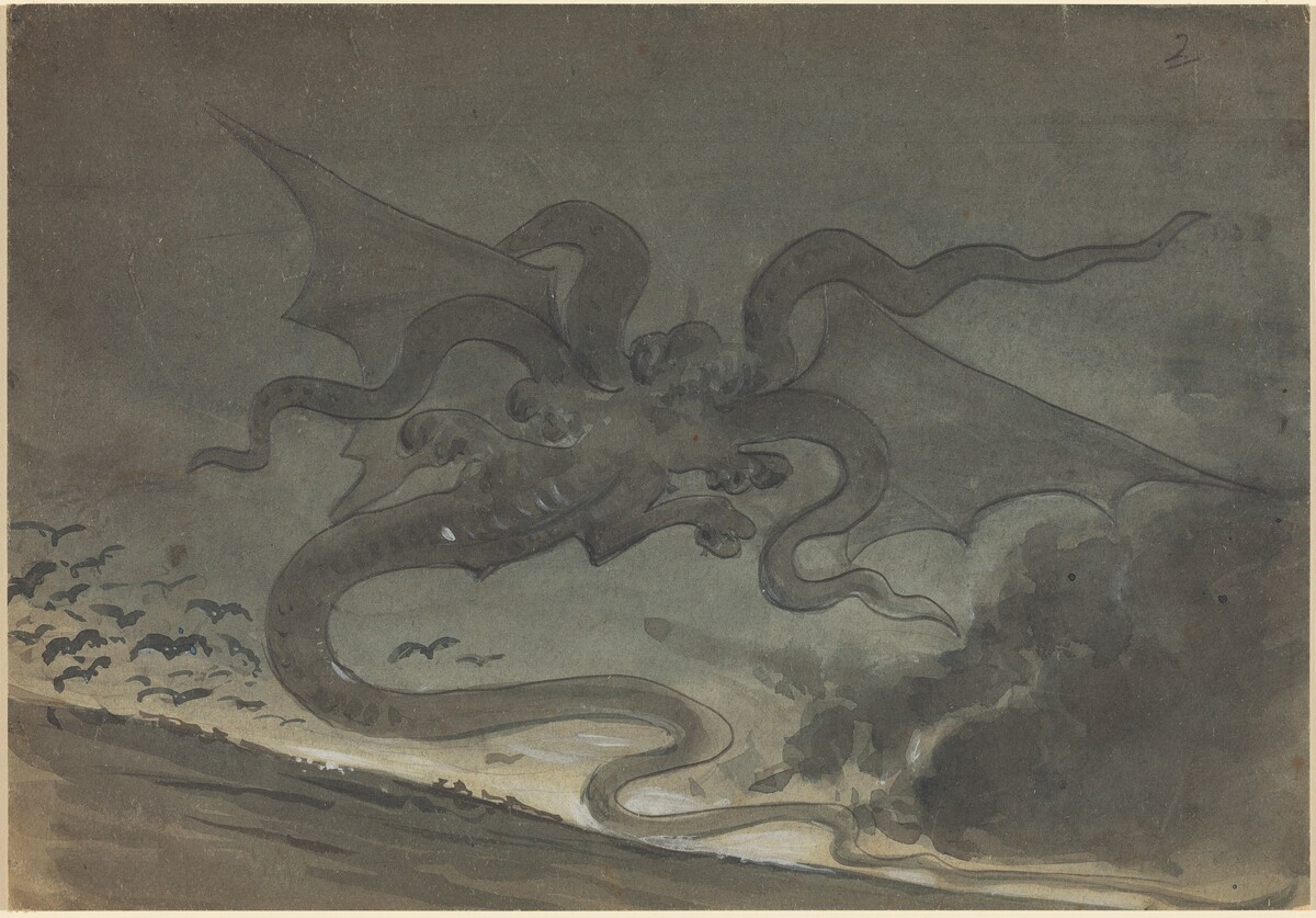Flying Monster by Robert Caney