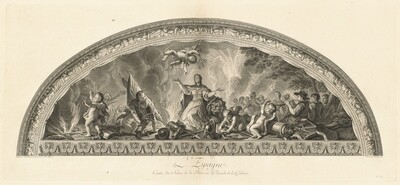 L'Espagne Cintre du Salon de la Paix sur l'Arcade de la Galerie (Spain, Center of the Salon of Peace in the Gallery's Arcade) [pl. 47]