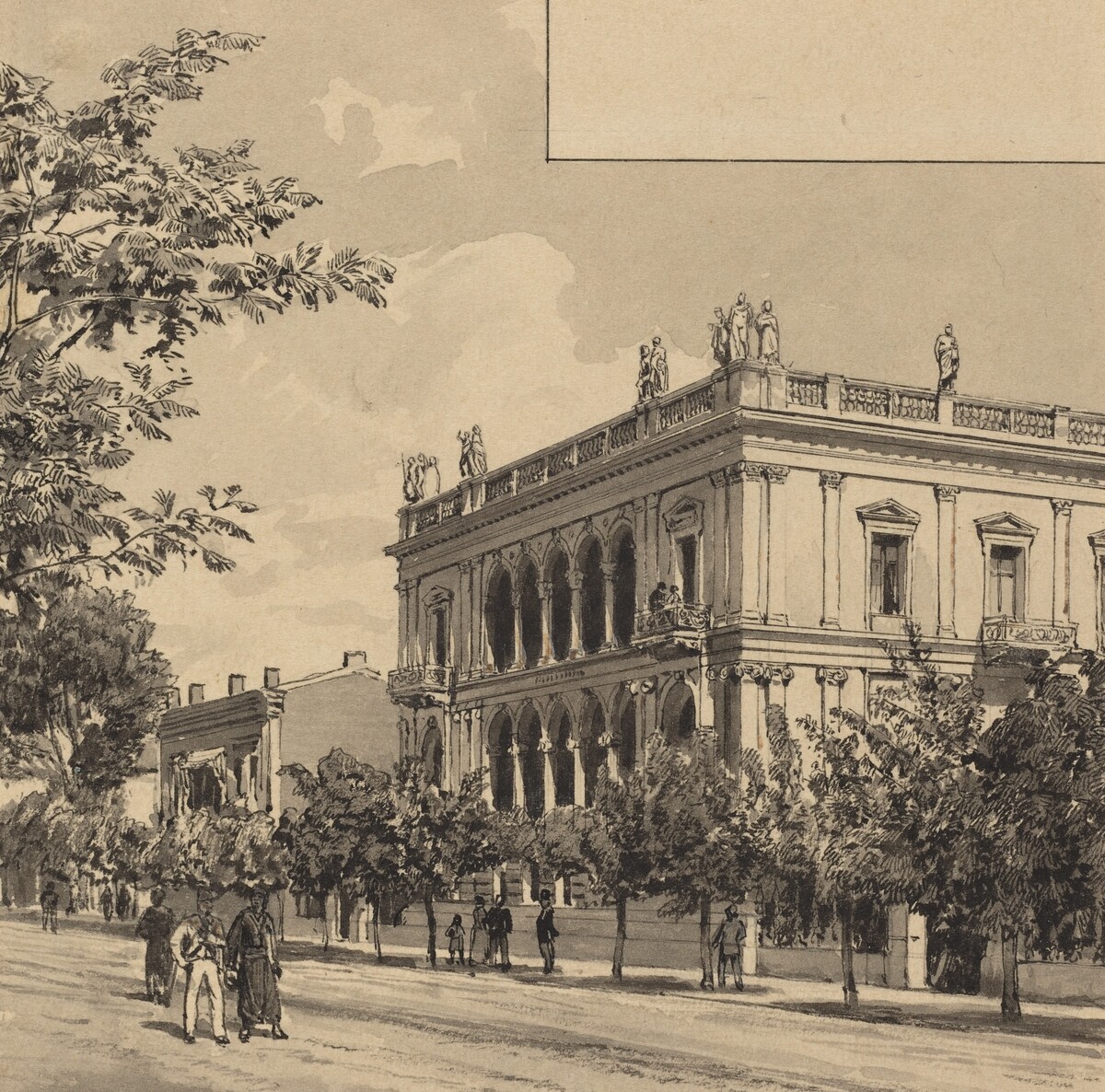 House of Heinrich Schliemann by Themistocles von Eckenbrecher