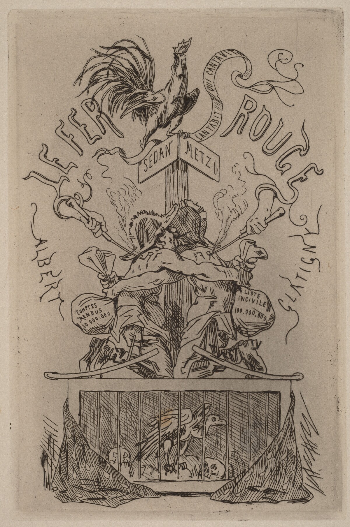 The Red Iron (Le Fer Rouge) by Félicien Rops