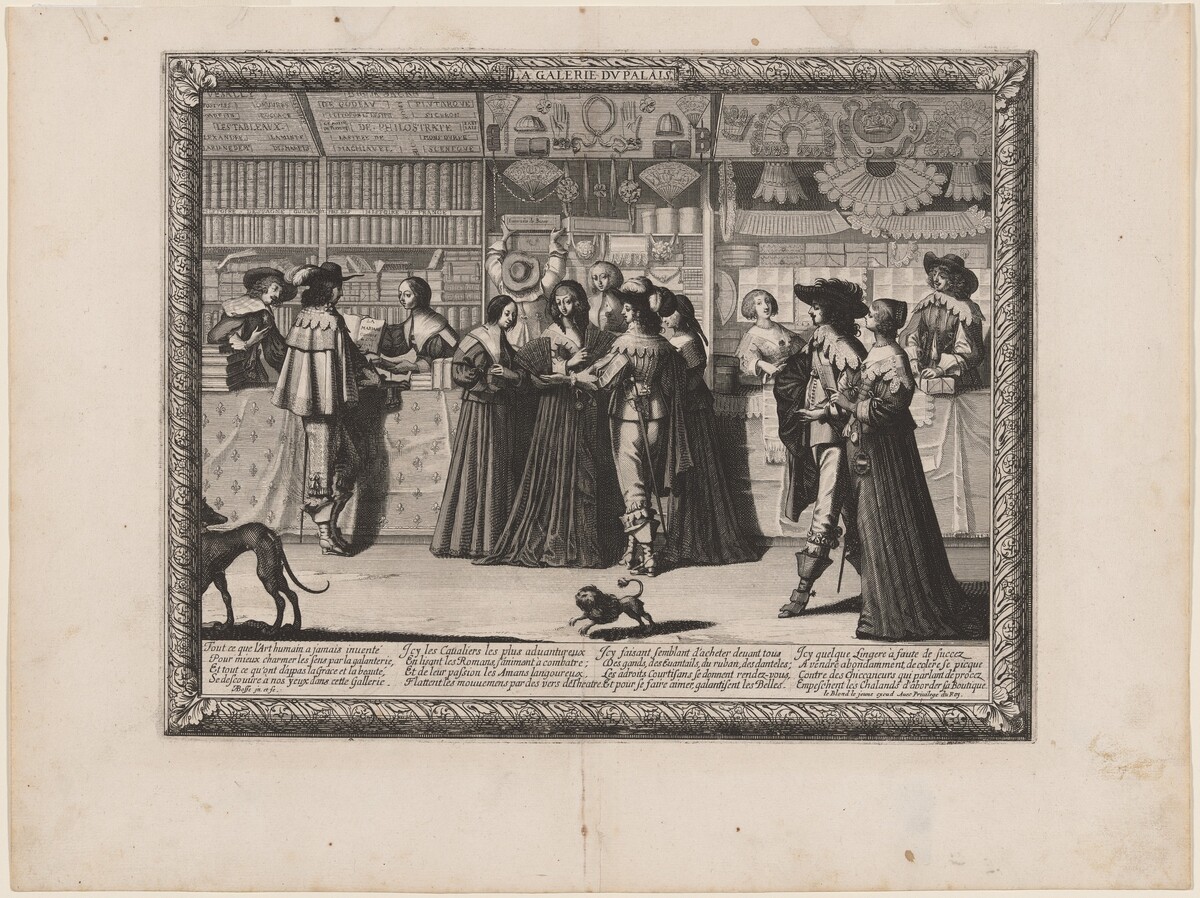 La Galerie du Palais by Abraham Bosse