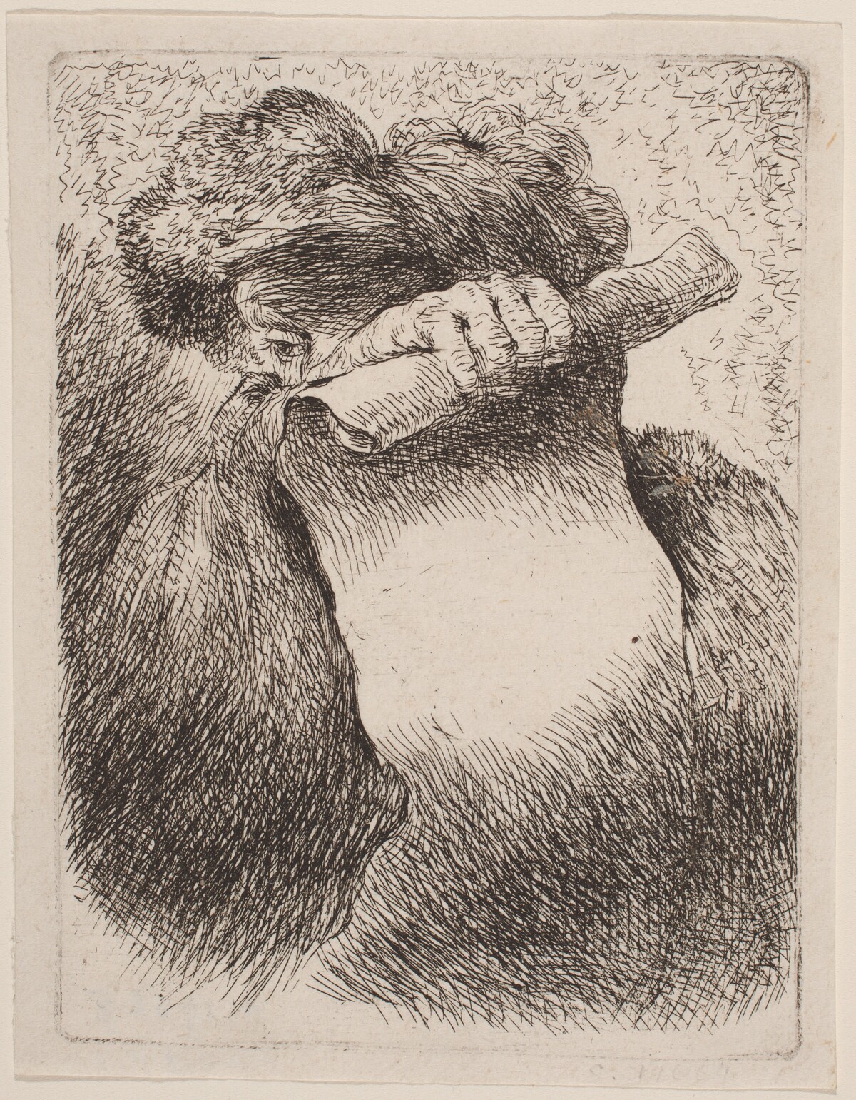 Man with a Scroll by Giovanni Benedetto Castiglione
