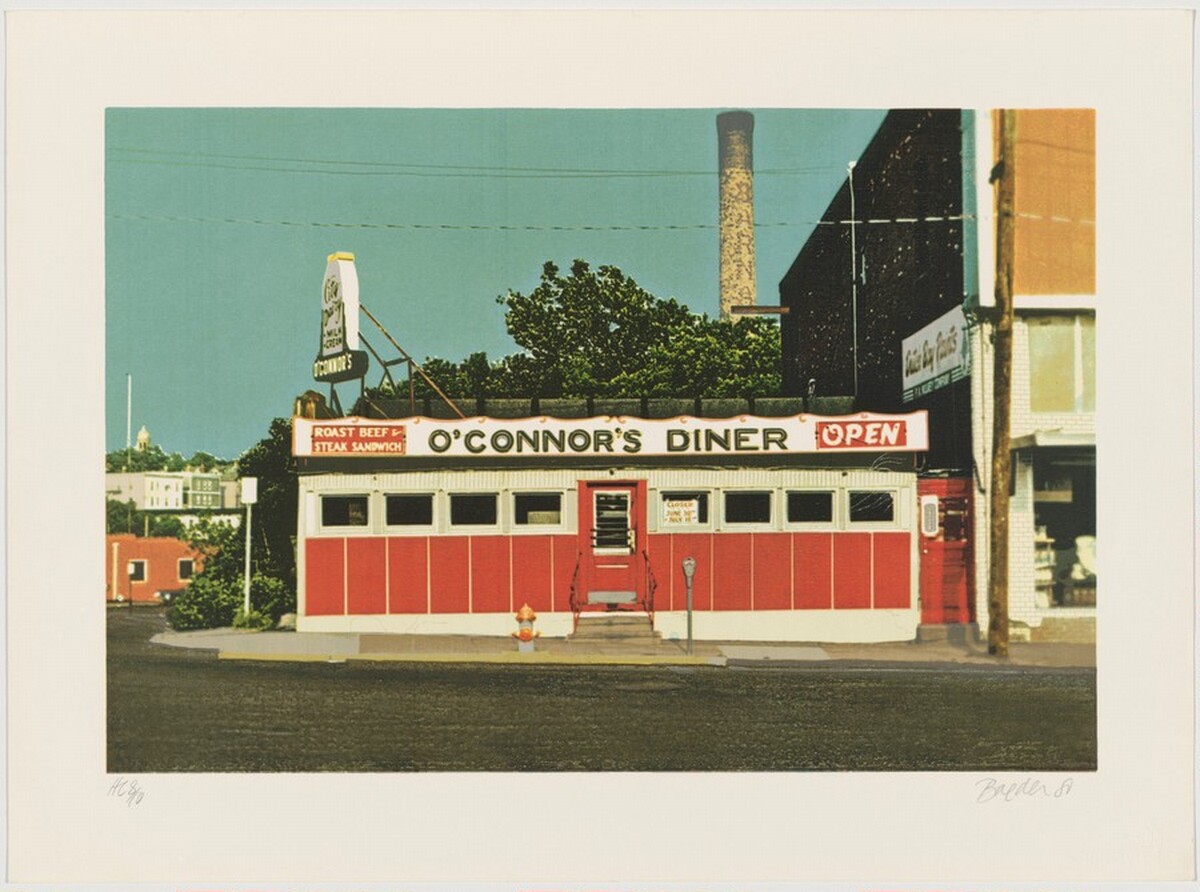 O'Connor's Diner by John Baeder