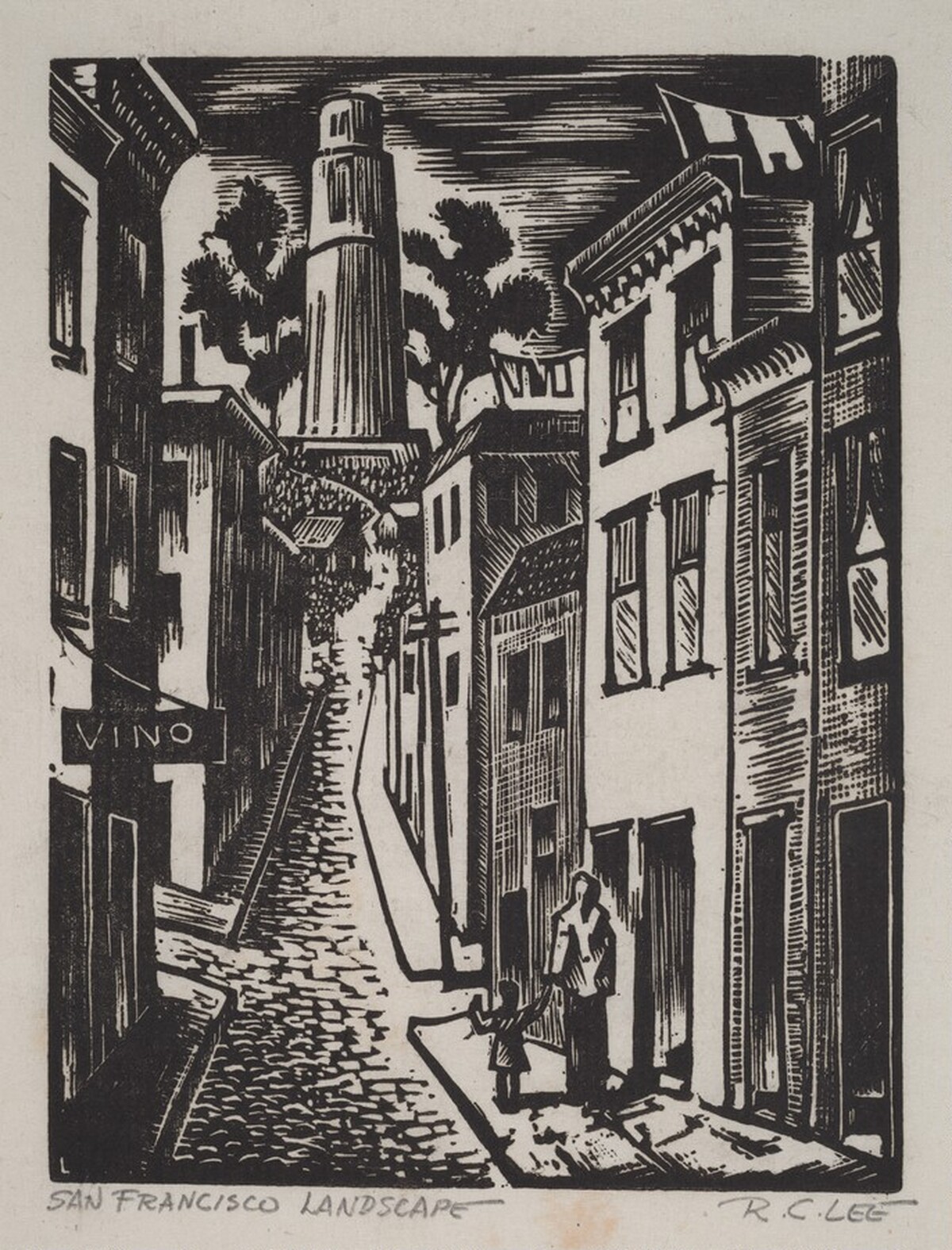 San Francisco Landscape by Robert Cranston Lee