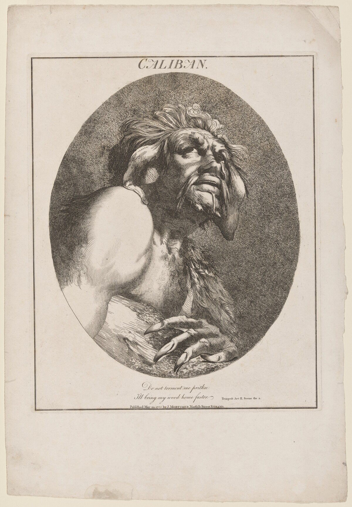 Caliban by John Hamilton Mortimer