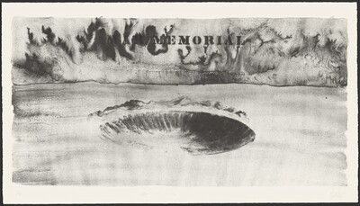 Crater with Smoke from Five War Memorials
