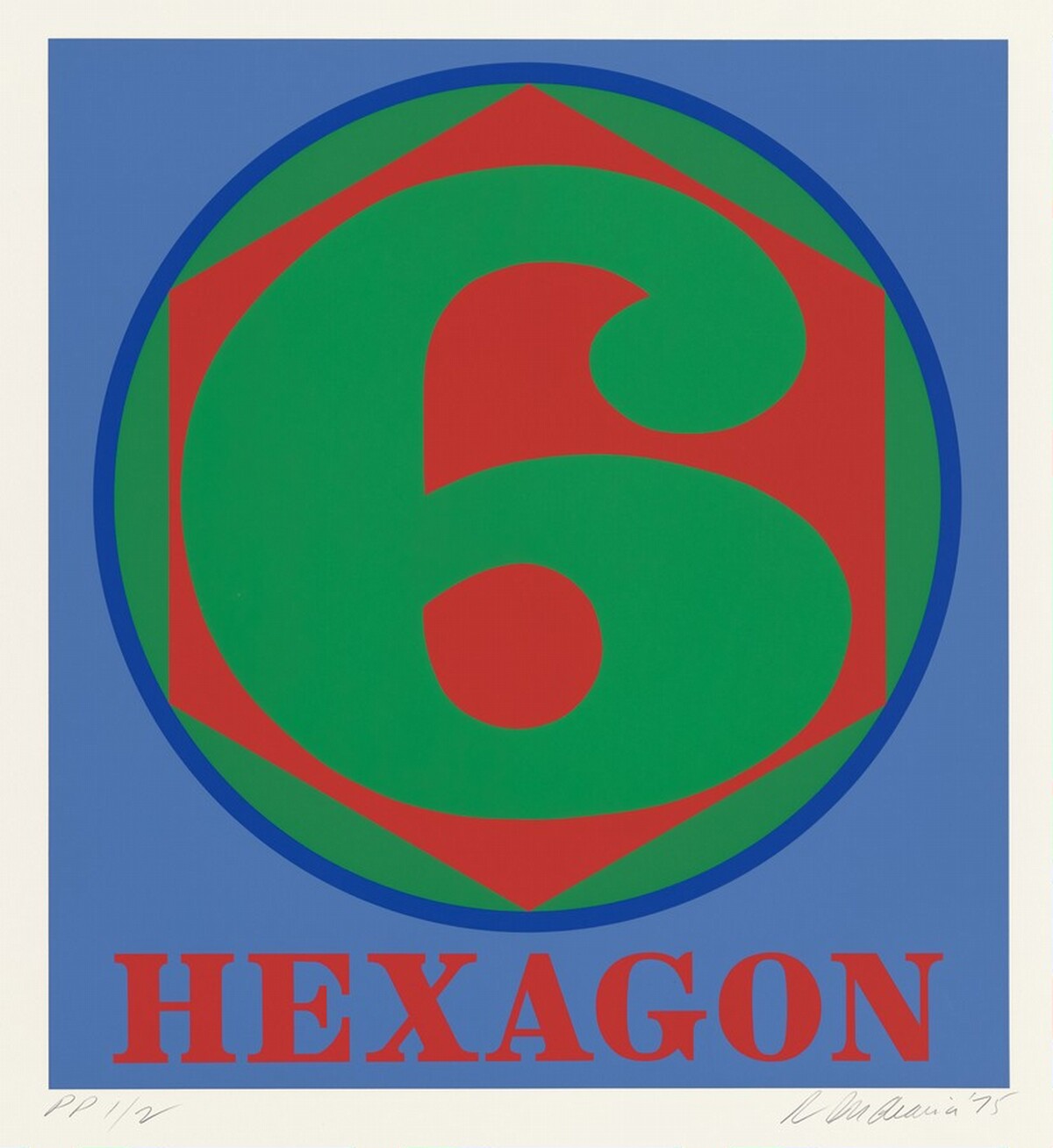 Hexagon by Robert Indiana