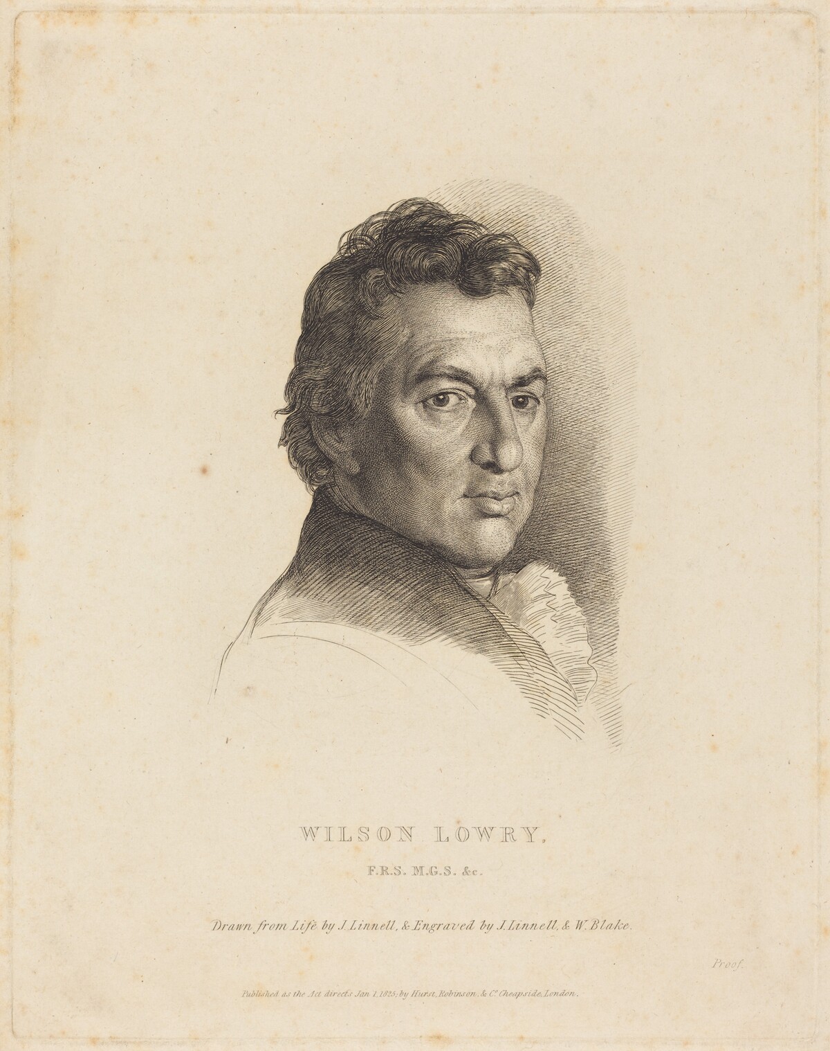 Wilson Lowry by William Blake after John Linnell