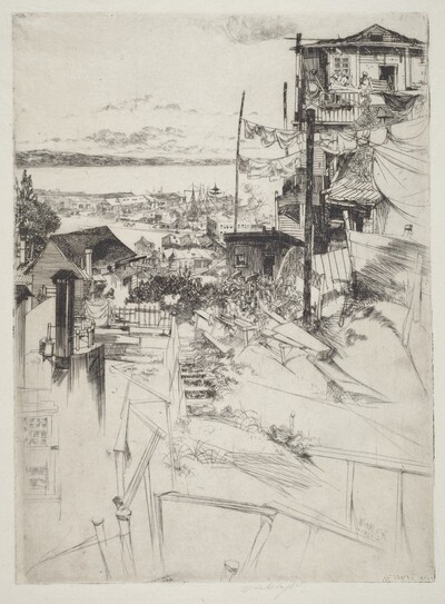 Old Wharves of San Francisco