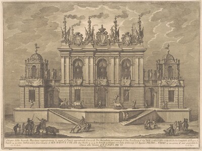 The Seconda Macchina for the Chinea of 1775: A Bull-fight