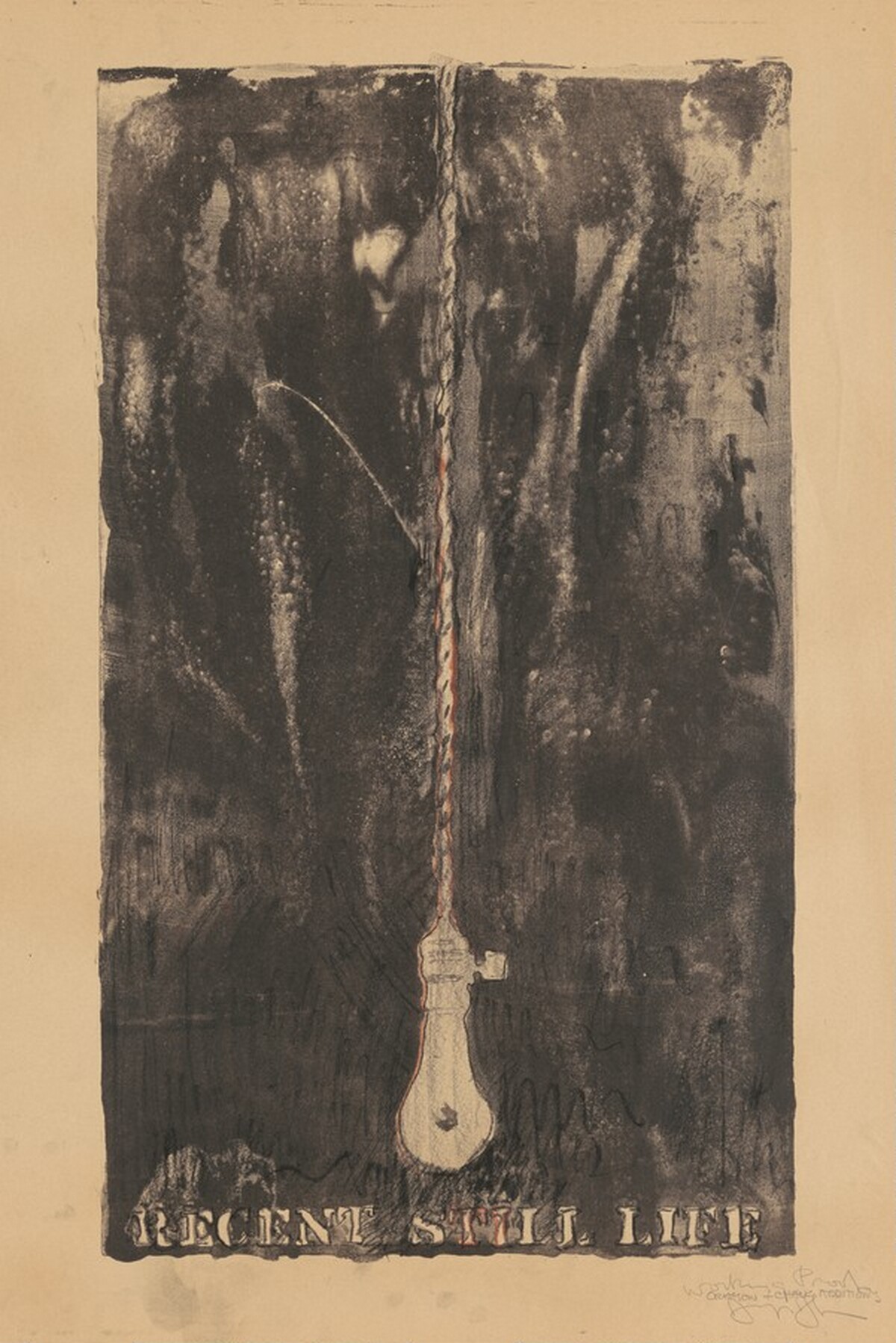 Recent Still Life [working proof] by Jasper Johns